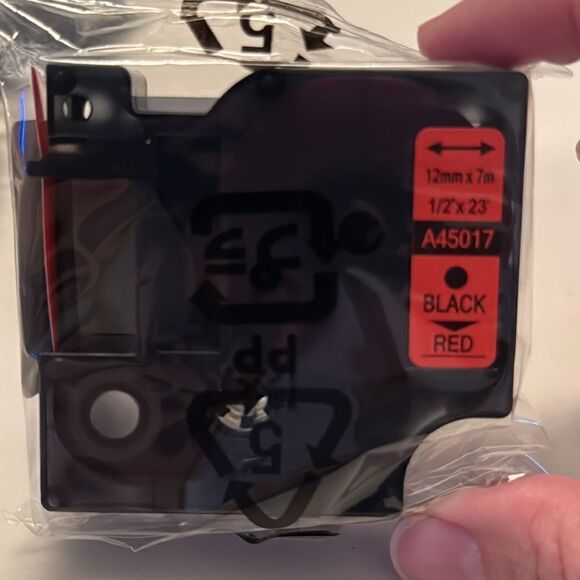 Label Tape for Dynamo D1 Label Maker 6 pack 1/2”x23’ Combo Color Set NEW - Picture 5 of 7